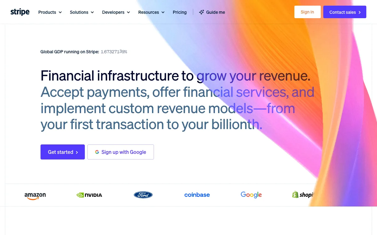 Stripe — Clean Corporate preview